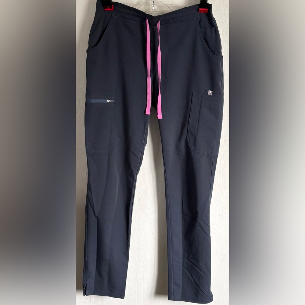 FIGS Women's Yola Skinny Scrub Pants in Night Sky Size XS